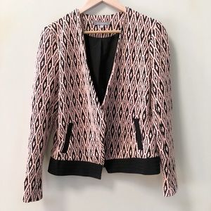 NY Collection Waterfall Diamond Cardigan